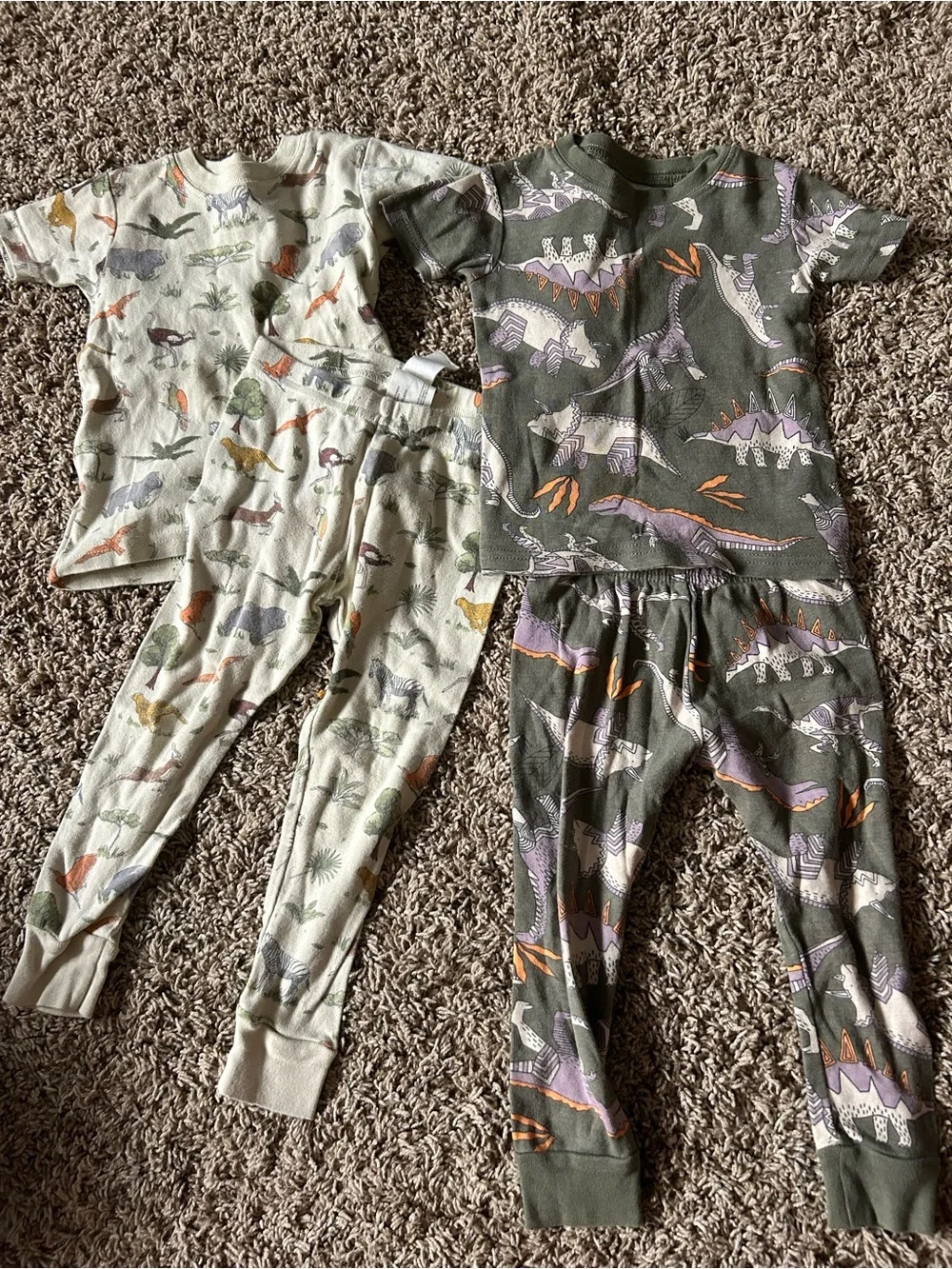 Carters pajama sets